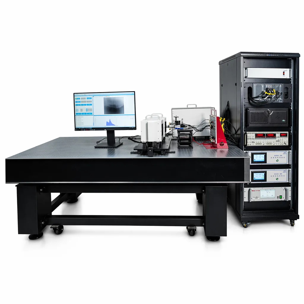 IR FPA detector test scenario